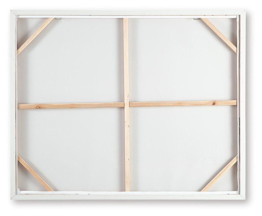 Signature Design Blush/Green/Gray Wall Art