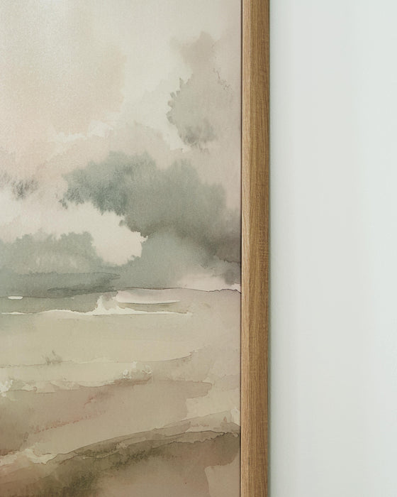 Signature Design Blush/Green/Gray Wall Art