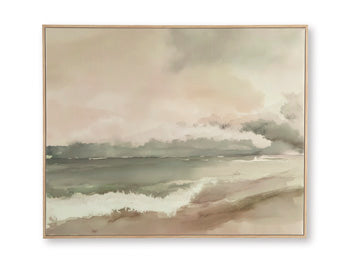 Signature Design Blush/Green/Gray Wall Art