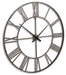 Signature Design Antique Silver Wall Clock