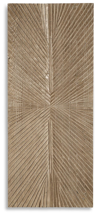 Signature Design Distressed Brown Wall Decor