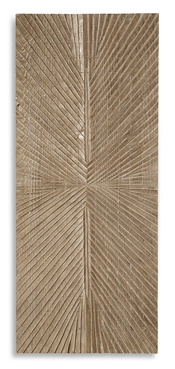 Signature Design Distressed Brown Wall Decor