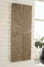 Signature Design Distressed Brown Wall Decor