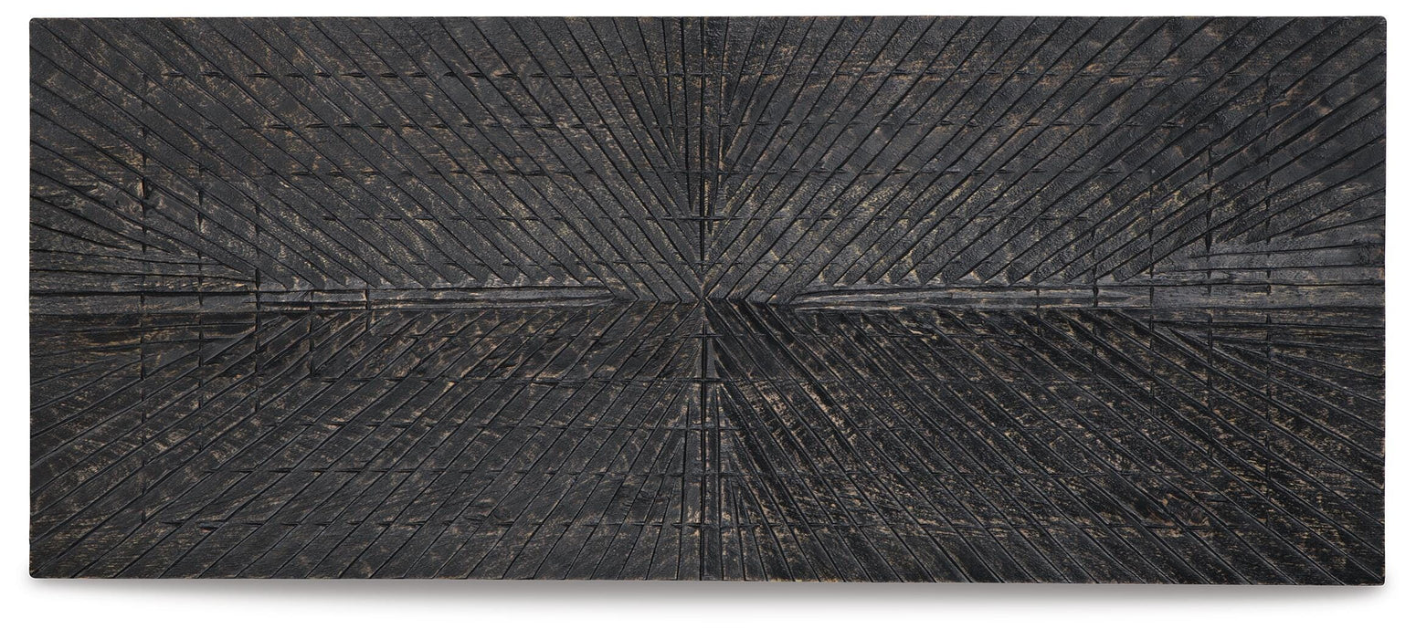 Signature Design Antique Black Wall Decor