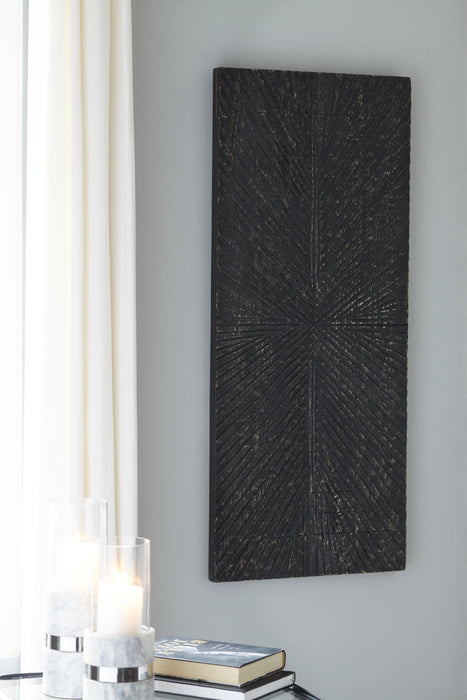 Signature Design Antique Black Wall Decor