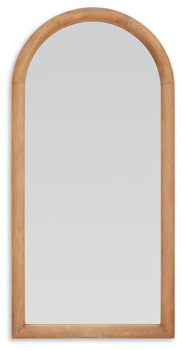 Signature Design Brown Floor Mirror