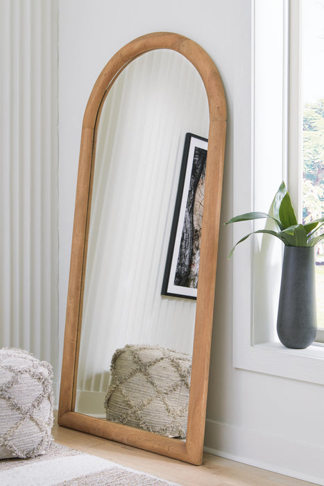 Signature Design Brown Floor Mirror
