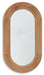 Signature Design Brown Accent Mirror