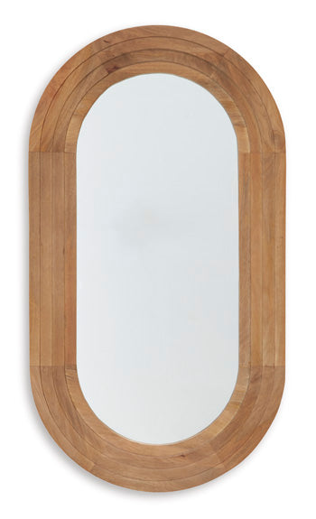 Signature Design Brown Accent Mirror