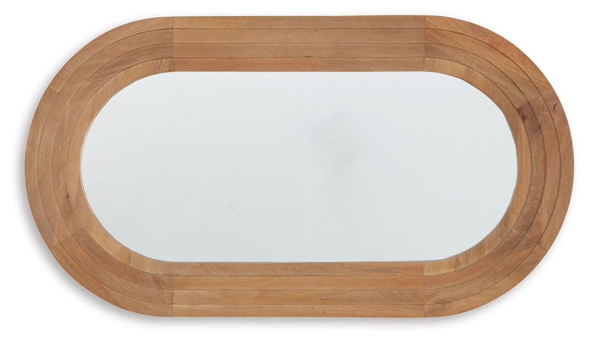 Signature Design Brown Accent Mirror