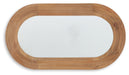 Signature Design Brown Accent Mirror