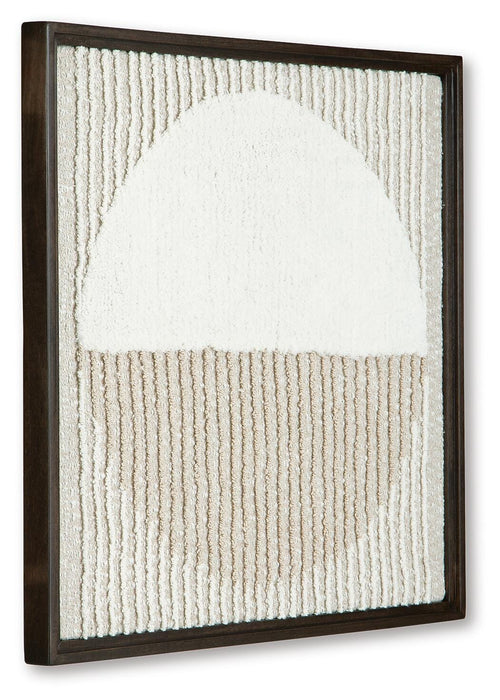 Signature Design Tan/White Wall Decor