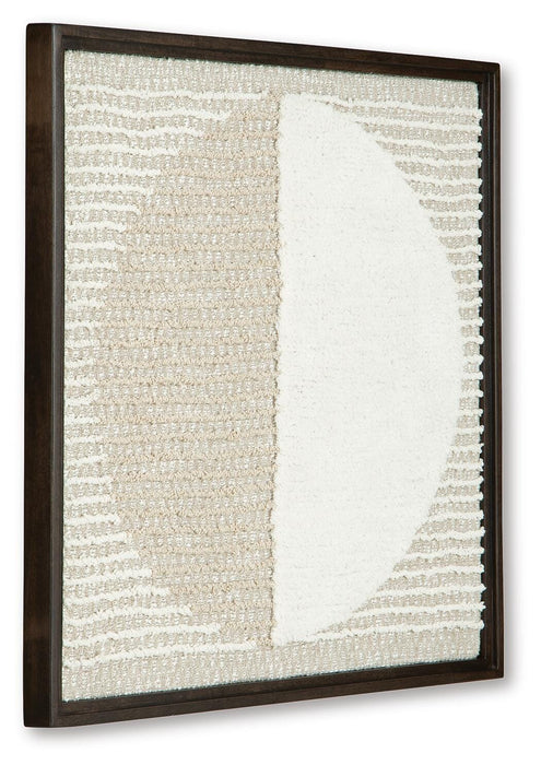 Signature Design Tan/White Wall Decor