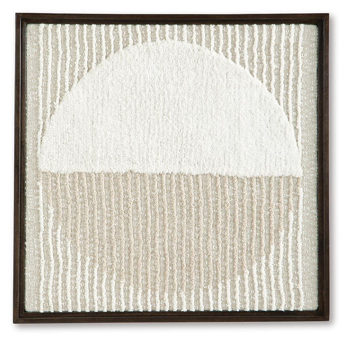 Signature Design Tan/White Wall Decor