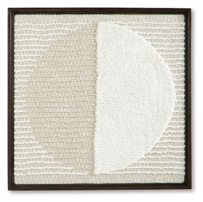 Signature Design Tan/White Wall Decor