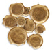 Signature Design Antique Gold Finish Wall Decor