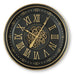 Signature Design Black/Gold Finish Wall Clock