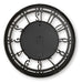 Signature Design Champagne Finish Wall Clock