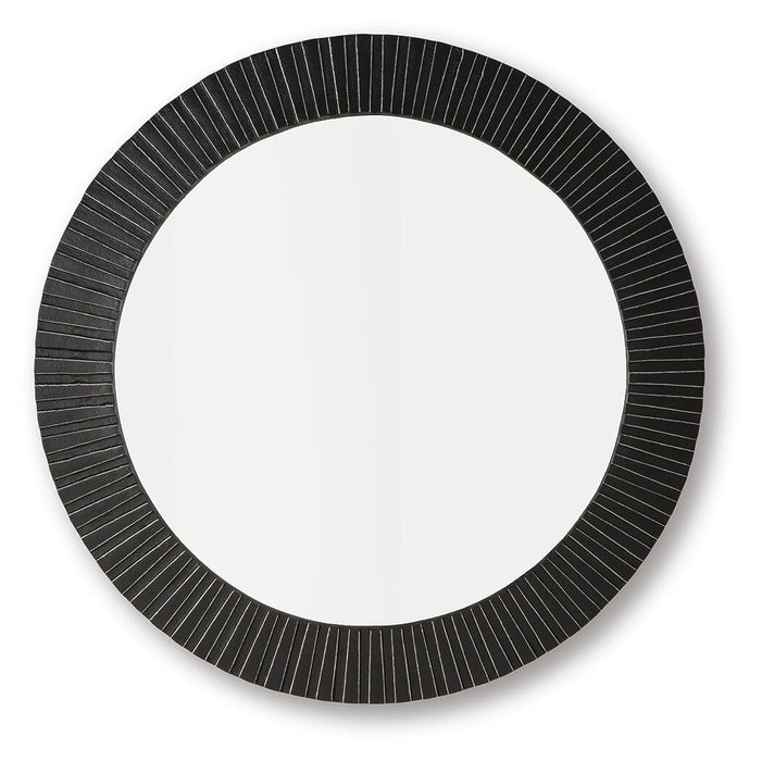 Signature Design Black Accent Mirror