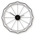 Signature Design Black Wall Clock