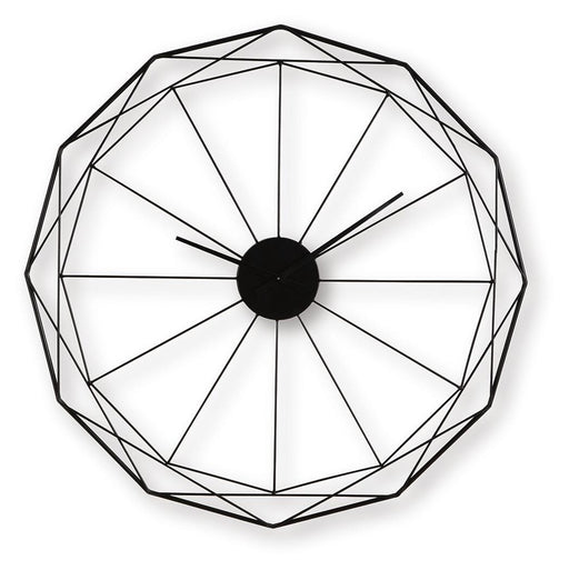 Signature Design Black Wall Clock