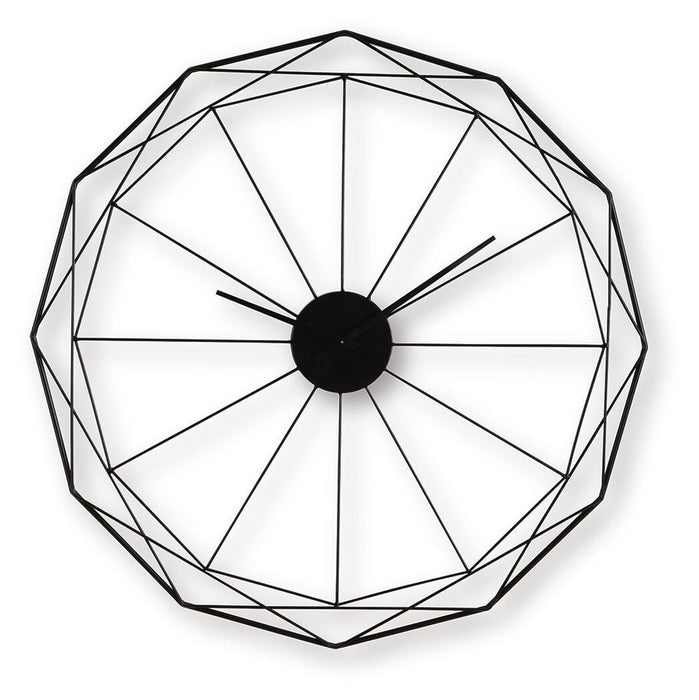 Signature Design Black Wall Clock