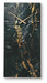 Signature Design Black/Gold Finish Wall Clock