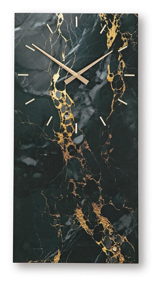 Signature Design Black/Gold Finish Wall Clock