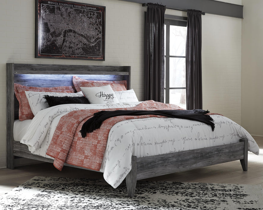 King Panel Bed