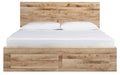 Queen Panel Storage Bed with 1 Under Bed Storage Drawer