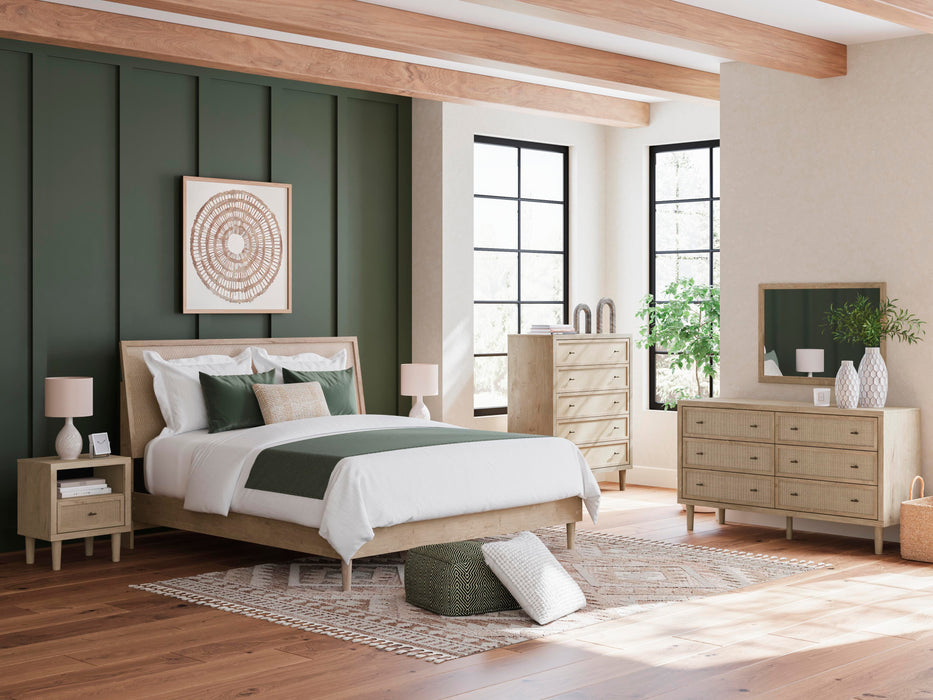 King Panel Bed