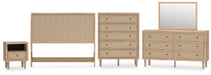 Signature Design Two-tone 5-Piece Bedroom Package