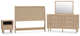 Signature Design Two-tone 4-Piece Bedroom Package