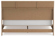 King Panel Bed