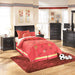 Signature Design Black Twin Sleigh Headboard