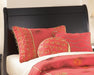 Signature Design Black Twin Sleigh Headboard