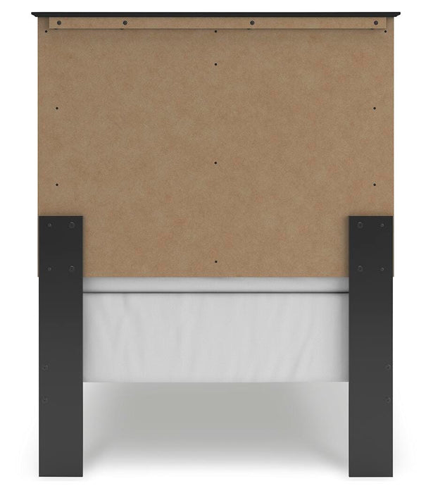 Twin Panel Bed