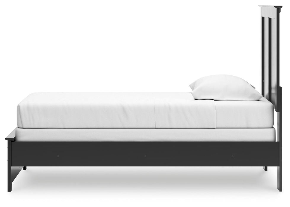 Twin Panel Bed
