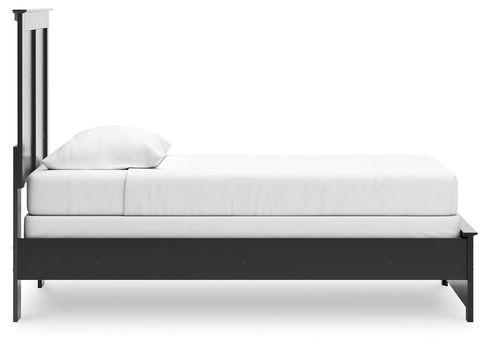 Twin Panel Bed