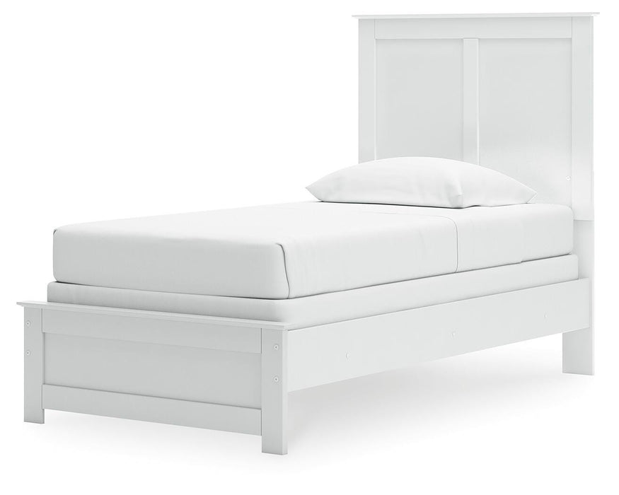 Signature Design White Twin Panel Bed