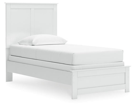 Signature Design White Twin Panel Bed