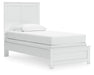 Signature Design White Twin Panel Bed