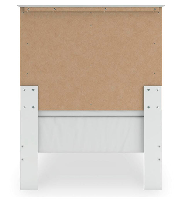 Signature Design White Twin Panel Bed