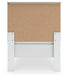 Signature Design White Twin Panel Bed