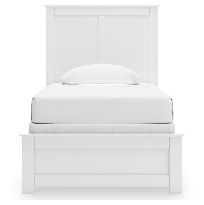 Signature Design White Twin Panel Bed