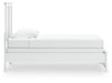 Signature Design White Twin Panel Bed