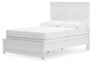 Signature Design White Full Panel Bed