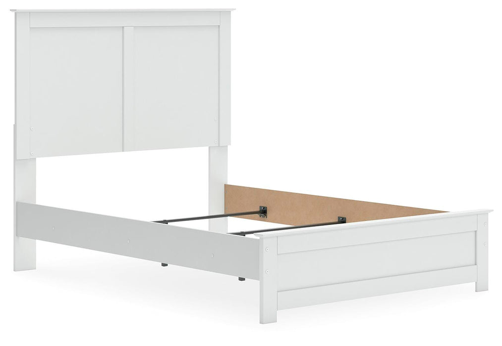 Signature Design White Full Panel Bed