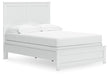 Signature Design White Full Panel Bed