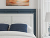 Signature Design White Full Panel Bed